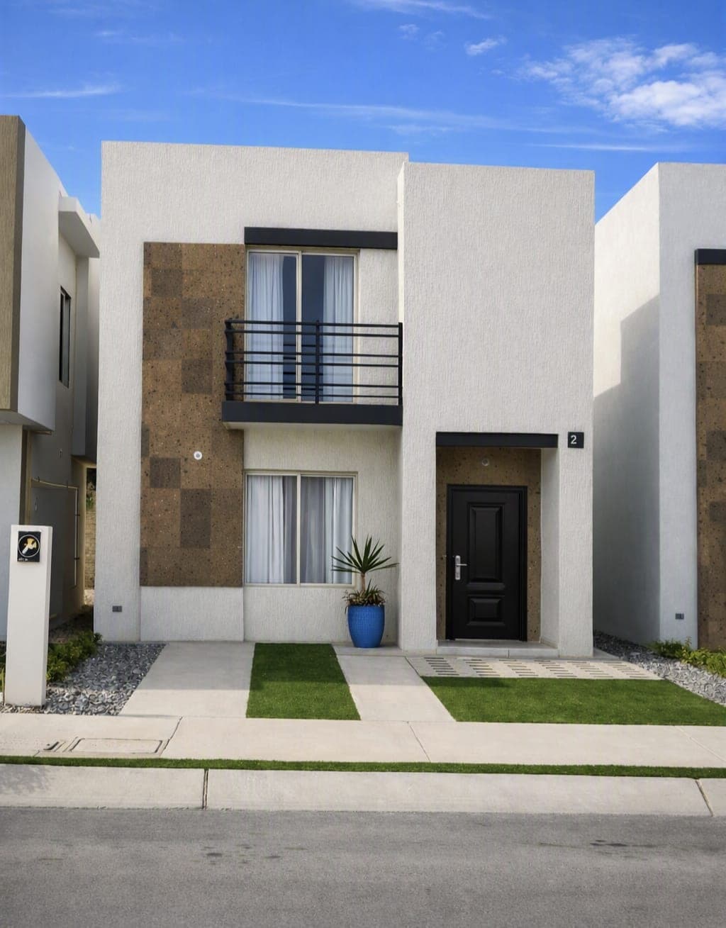 Model MARINA, balcón y baño en recamara ppal. Desde $2.6